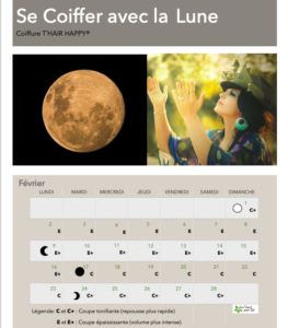 La Coiffure T'HAIR HAPPY® et la Lune