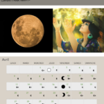 Se coiffer avec la lune